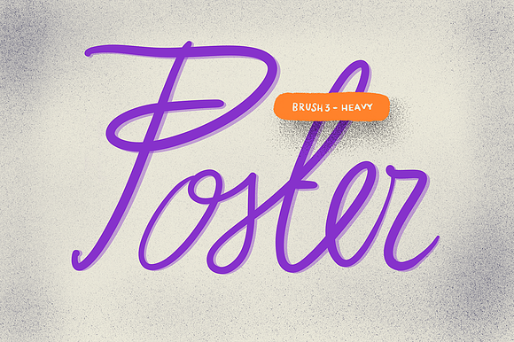 "The Lucky" Procreate lettering kit in Photoshop Brushes - product preview 3