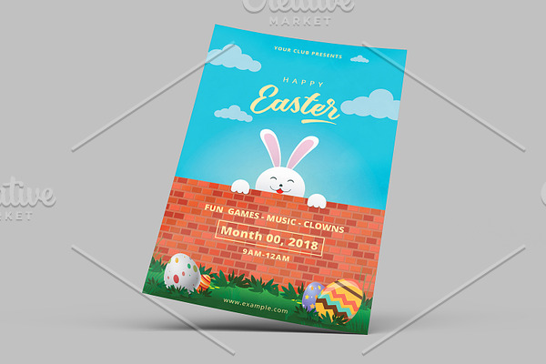 Easter Invitation Flyer-V774