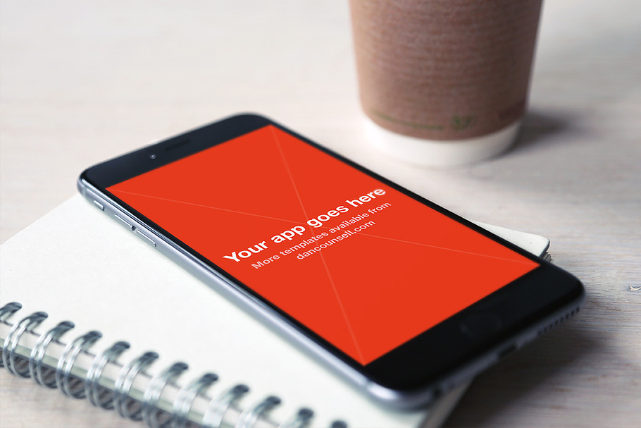 iPhone 6 Mockup Business in Mobile & Web Mockups - product preview 8