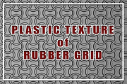 Plastic Texture of Rubber Grid