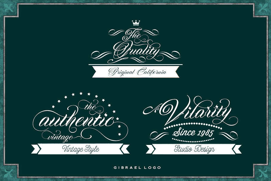 Gibrael in Script Fonts - product preview 8