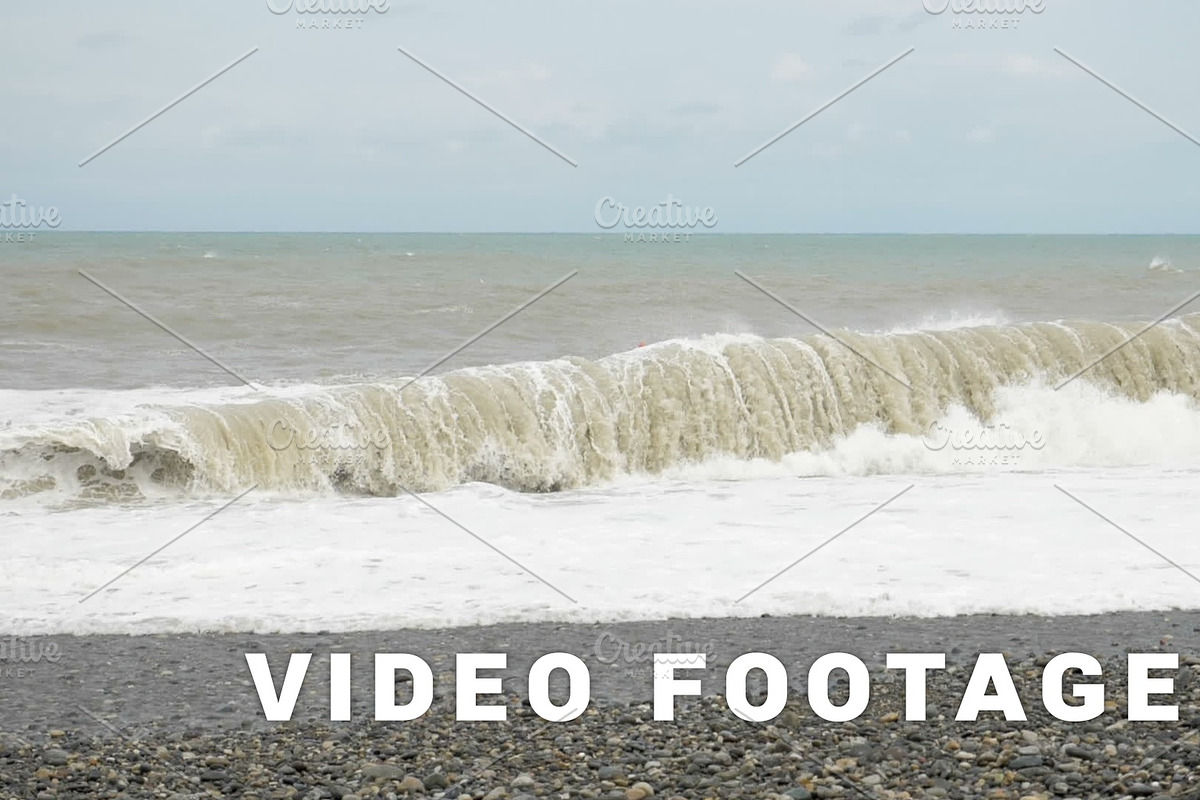 High waves of the Black sea - Batumi, Georgia in Graphics - product preview 8