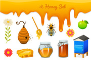 Honey, Organic, Natural Farm Food.