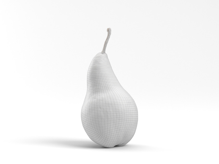 Photorealistic Pear in Food - product preview 5