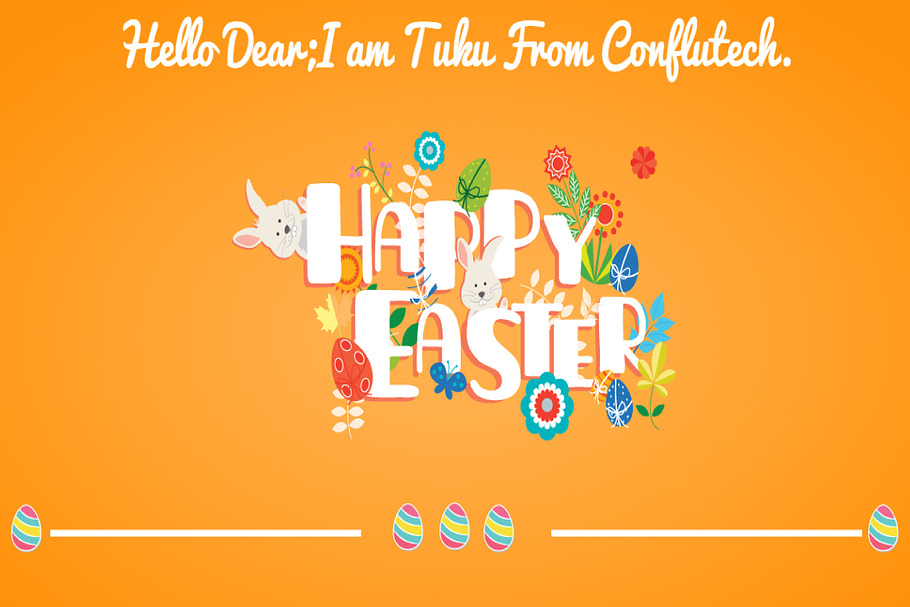 Happy Easter- Web Design Template