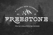 Freestone - Handmade Font