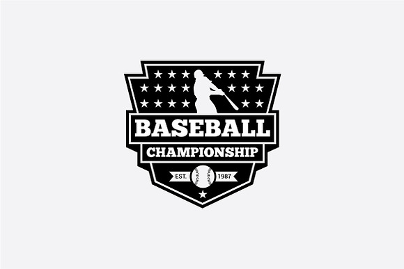 BASEBALL 1 in Logo Templates - product preview 1