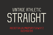 Vintage Athletic - Block Typeface