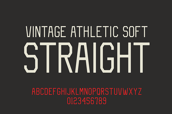Vintage Athletic - Block Typeface in Block Fonts - product preview 2