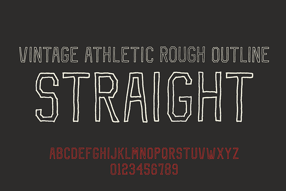 Vintage Athletic - Block Typeface in Block Fonts - product preview 7