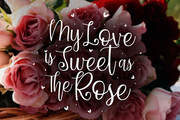 Dynamic Love Script in Script Fonts - product preview 4