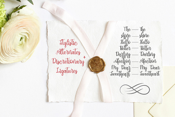 Dynamic Love Script in Script Fonts - product preview 16