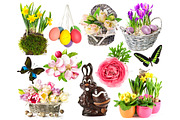 Easter objects collection