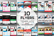 10 Corporate Business Flyer Bundle