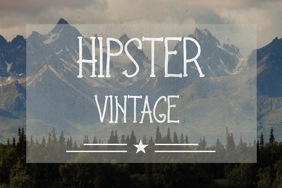 Hipster Hand Drawn Font in Slab Serif Fonts - product preview 4
