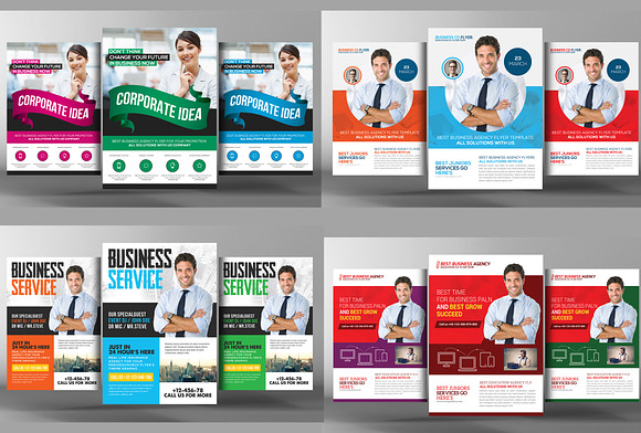 50 Business Flyers Bundle in Flyer Templates - product preview 12