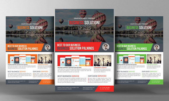 50 Business Flyers Bundle in Flyer Templates - product preview 14