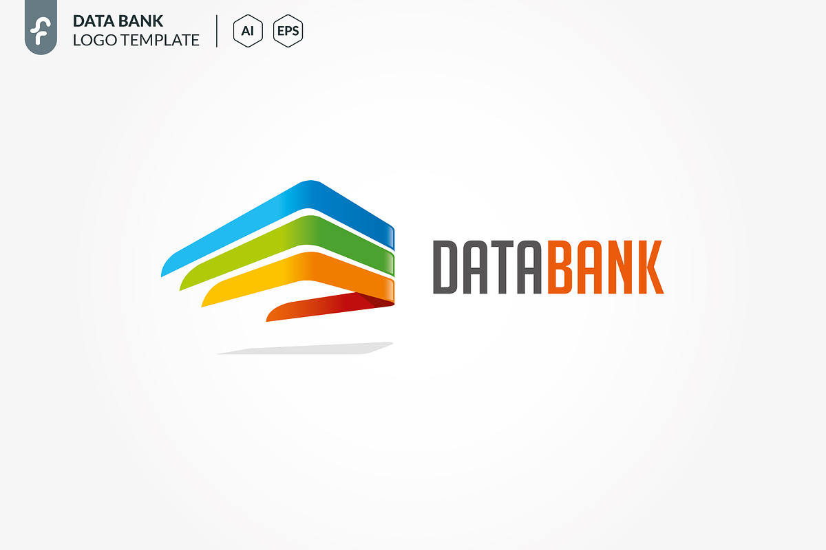 Data Bank Logo in Logo Templates - product preview 8