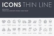 Revolution thinline icons