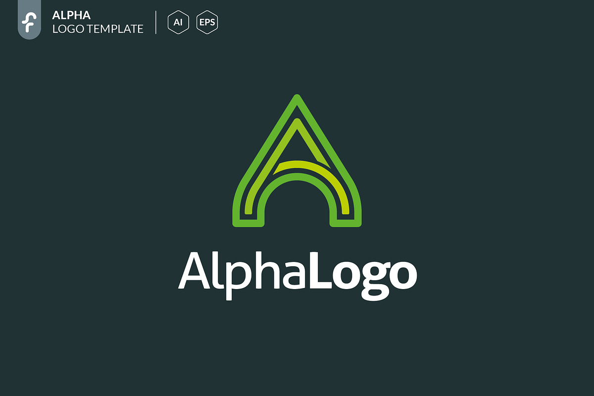Alpha Logo in Logo Templates - product preview 8
