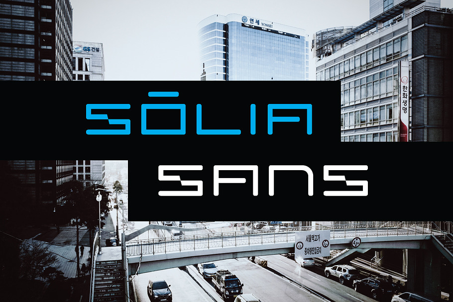 Solia Sans Display Font
