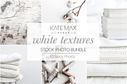 White Textures Stock Photo Bundle