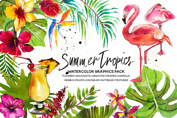 Watercolor Floral Bundle-95% off in Illustrations - product preview 16