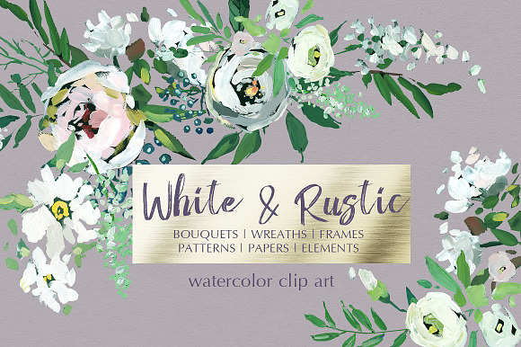 Watercolor Floral Bundle-95% off in Illustrations - product preview 18