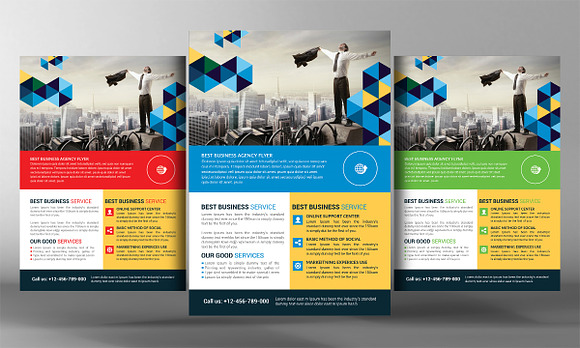 50 Business Flyers Bundle in Flyer Templates - product preview 19