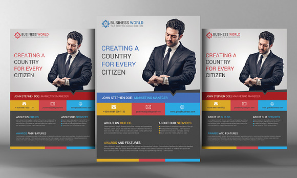 50 Business Flyers Bundle in Flyer Templates - product preview 22