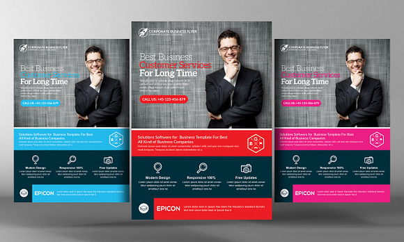 50 Business Flyers Bundle in Flyer Templates - product preview 38