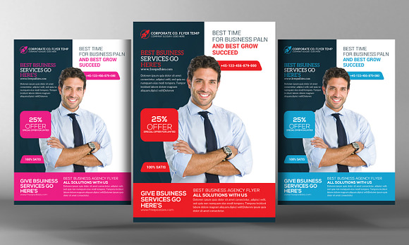 50 Business Flyers Bundle in Flyer Templates - product preview 40