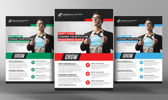 50 Business Flyers Bundle in Flyer Templates - product preview 45