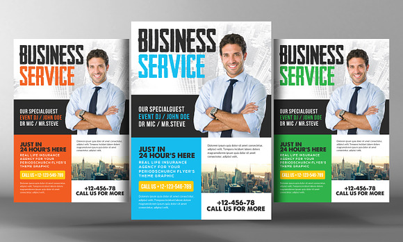 50 Business Flyers Bundle in Flyer Templates - product preview 47