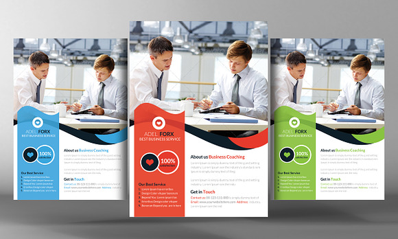5 Corporate Flyers Bundle in Flyer Templates - product preview 5