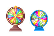 Wheel of Luck or Fortune Wheels Automatic Gambling