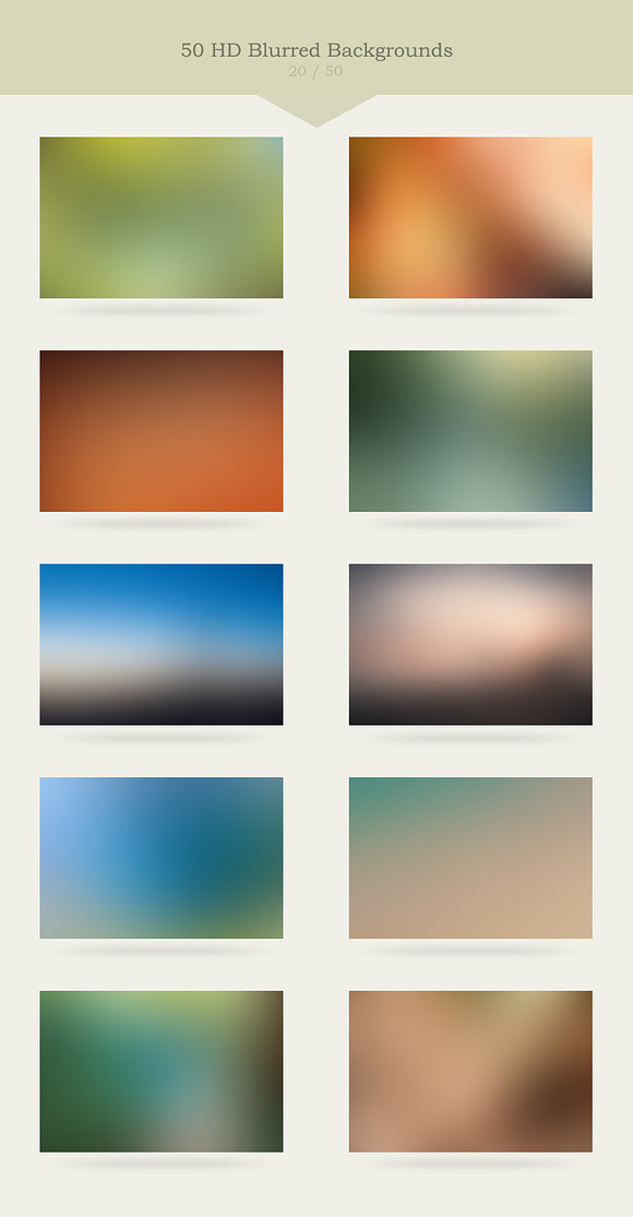 50 Hi-Res Natural Blurred Background in Textures - product preview 2