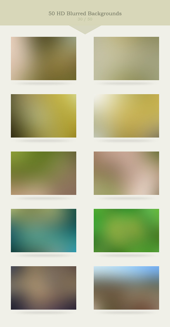 50 Hi-Res Natural Blurred Background in Textures - product preview 3