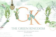 The Green Kingdom graphic set