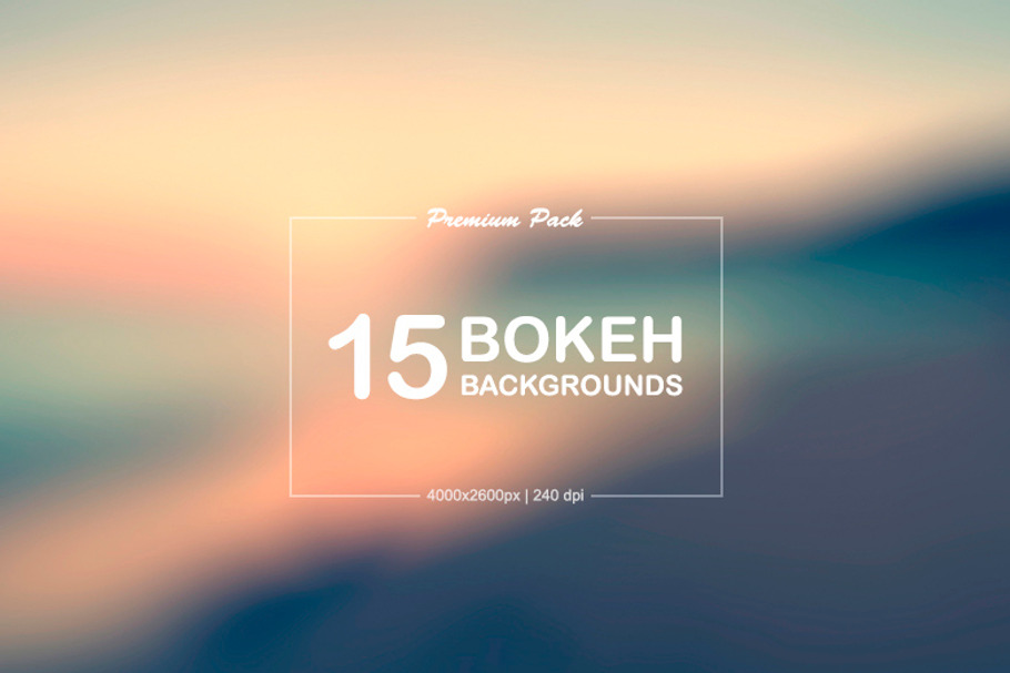 15 Dreamy Bokeh Backgrounds