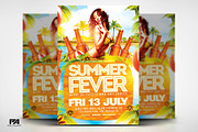 Summer Fever Party Flyer Template