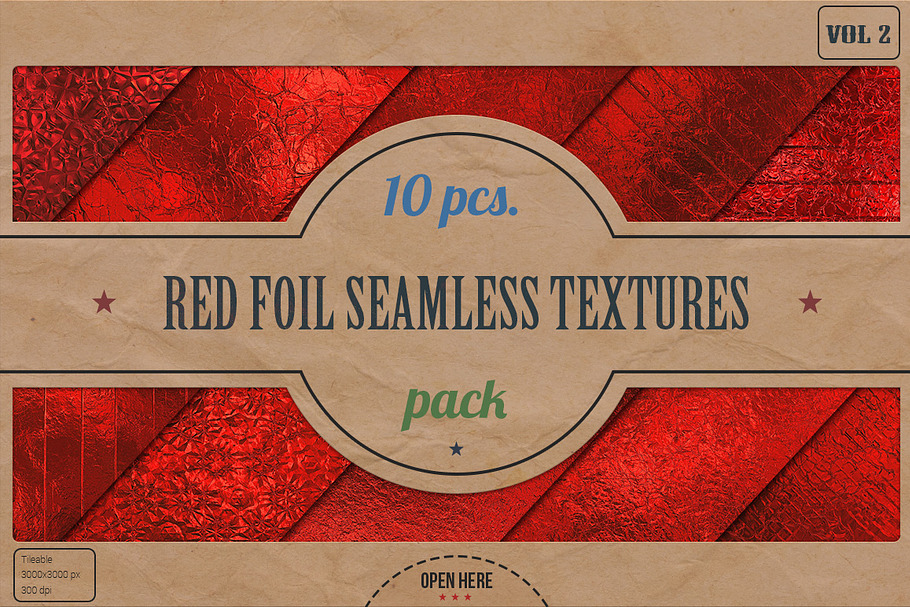 Red Foil HD Textures Pack v.2