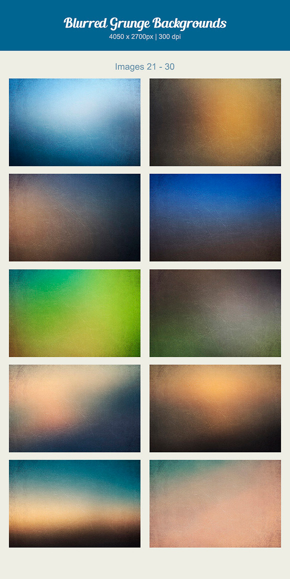 30 Grunge Blurred Backgrounds in Textures - product preview 4