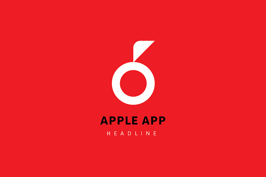 Apple app logo. in Logo Templates - product preview 8