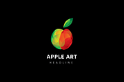 Apple art logo.