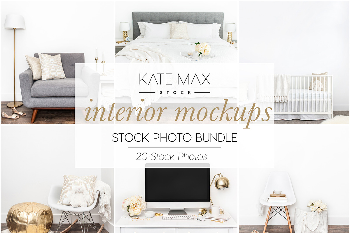 Interior Mockups Stock Photo Bundle in Product Mockups - product preview 8