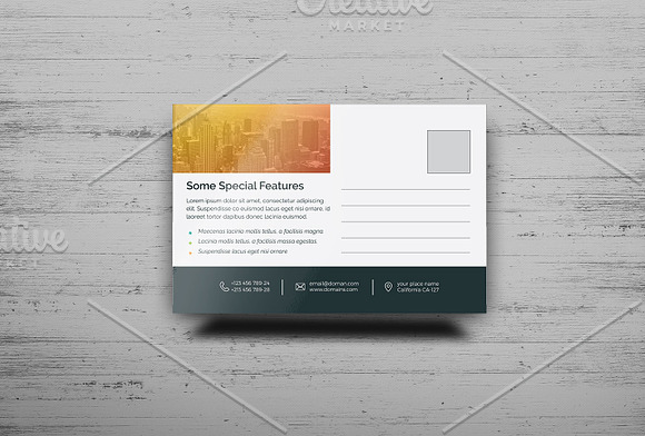  Corporate Postcard Template in Postcard Templates - product preview 1