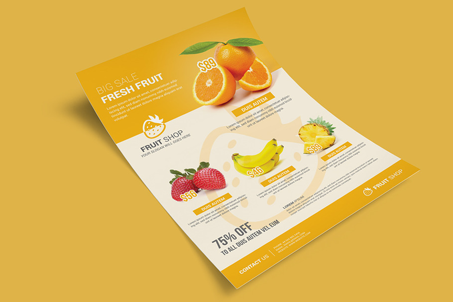 Sale / Special Offer Flyer Template in Flyer Templates - product preview 8