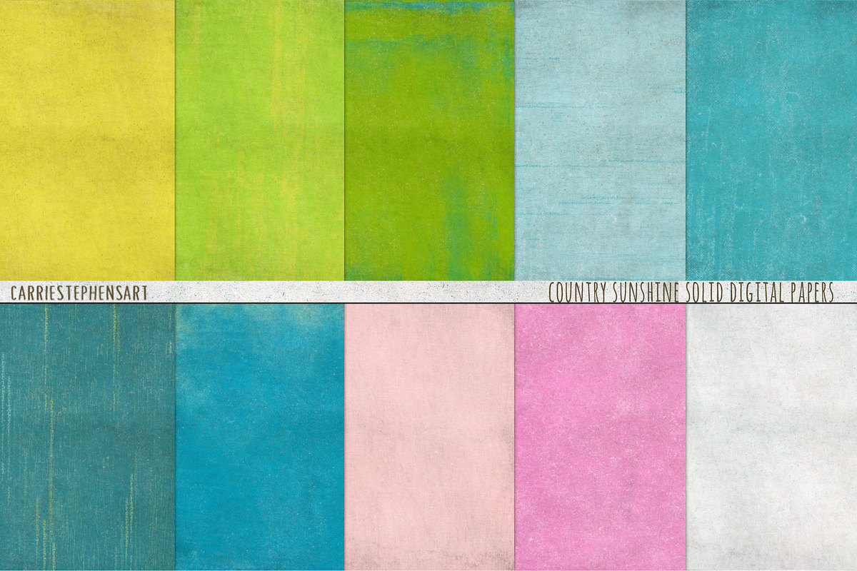 Country Sunshine Solid Digital Paper in Textures - product preview 8