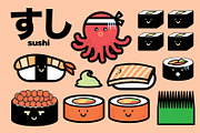 sushi vector/illustration